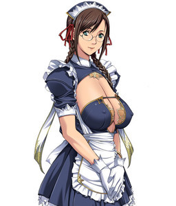 STARLESS 角色 — 御手洗优奈，为弟弟手术费而被迫工作的善良女仆